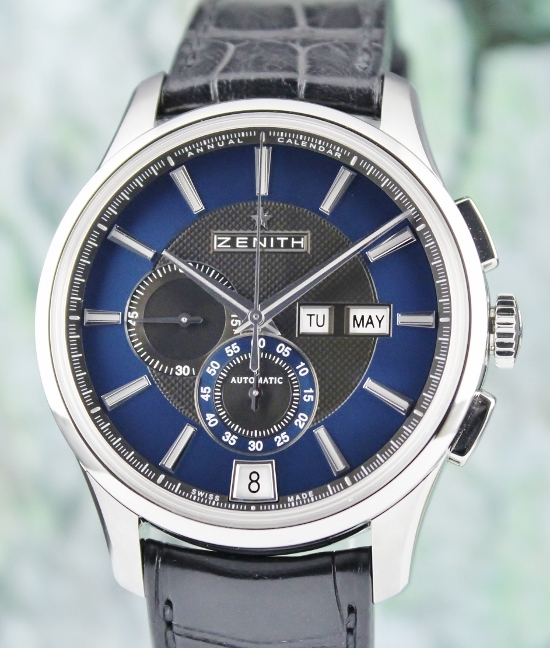 (image for) Unworn New Zenith Captain Winsor Annual Calendar Chronograph / 03.2070.4054/22.C708